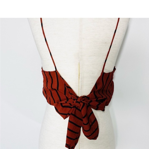 ASOS high neck tie back tank - Picture 9 of 11